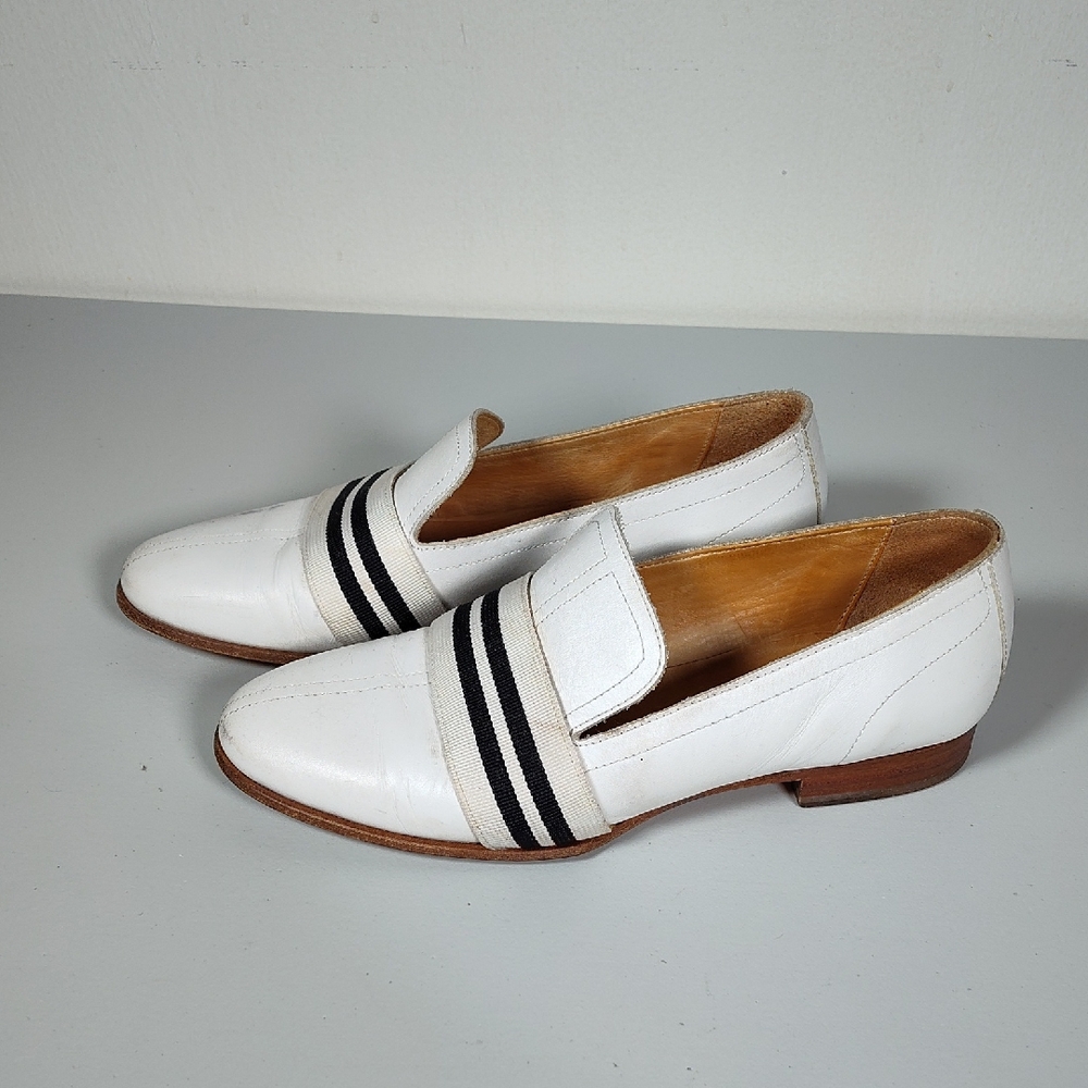 Rag & Bone Amber Loafers‎ in white leather 8